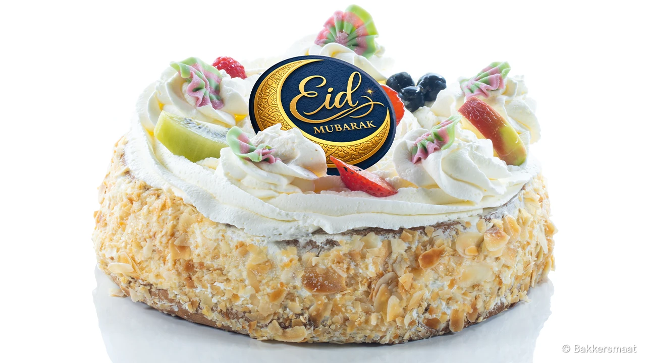 Eid Mubarak Slagroomtaartje